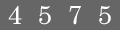 type in code