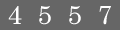 type in code