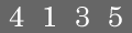 type in code