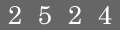 type in code