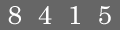 type in code